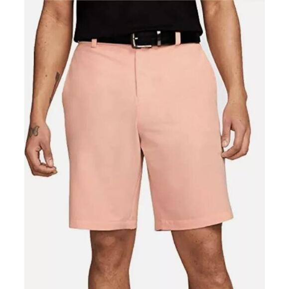 NWT Nike Dri-Fit Men’s Artic Peach Orange Golf Shorts 10" Size 38 - Picture 1 of 7